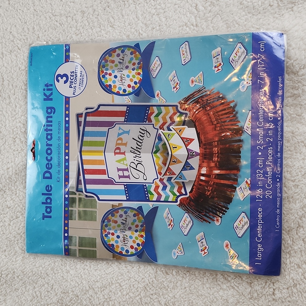 Birthday Table Decorations Kit